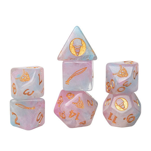 Stranger Things Adventure Dice: 7-Dice Set