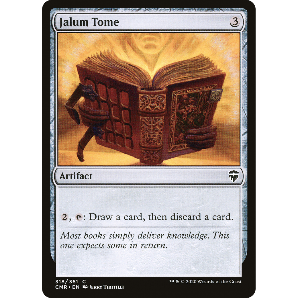 Jalum Tome (CMR-318) - Commander Legends Foil