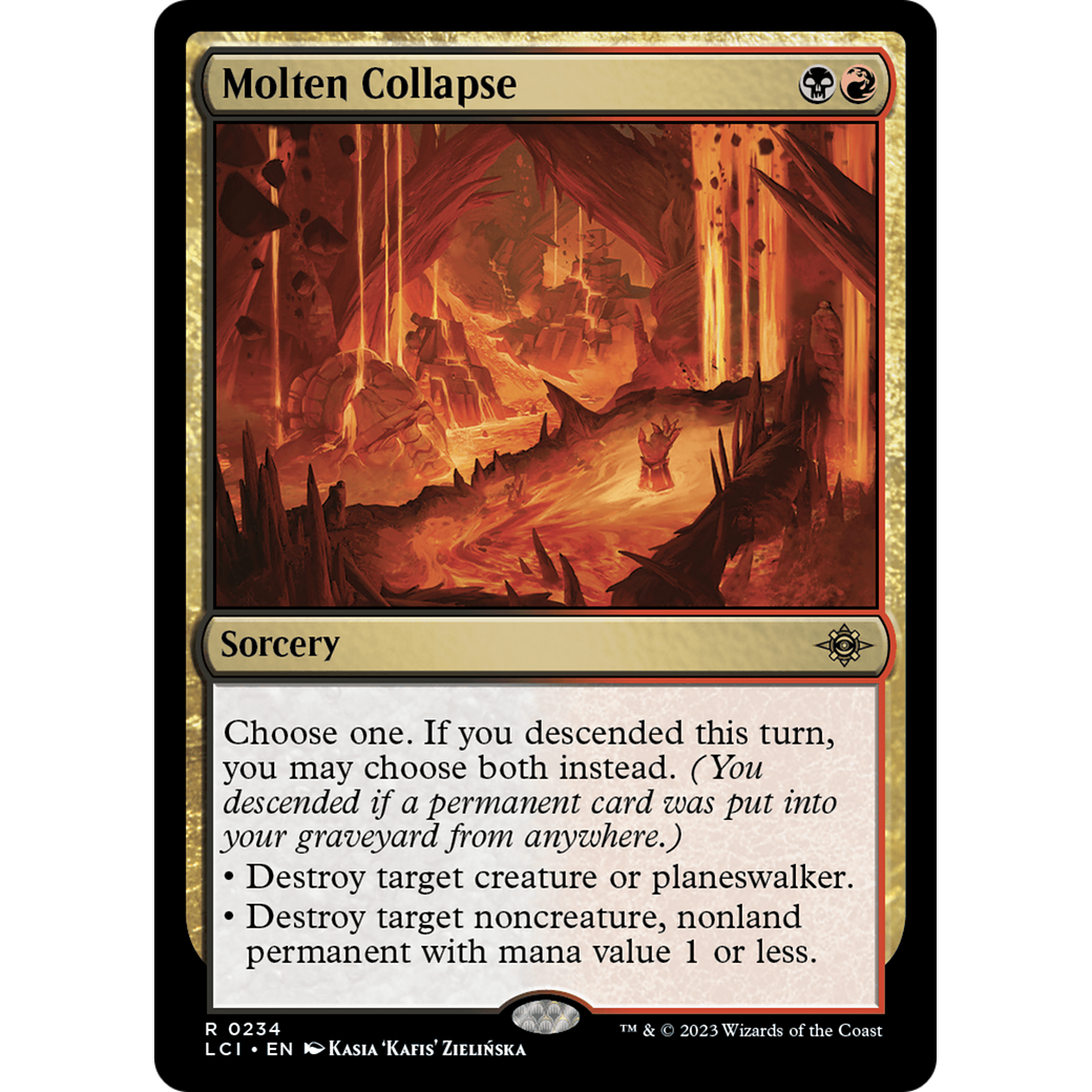 Molten Collapse (LCI-234) - The Lost Caverns of Ixalan