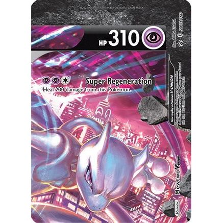 Mewtwo V-UNION - SWSH160 SWSH160/307 - SWSH Sword & Shield Promo Cards Holofoil