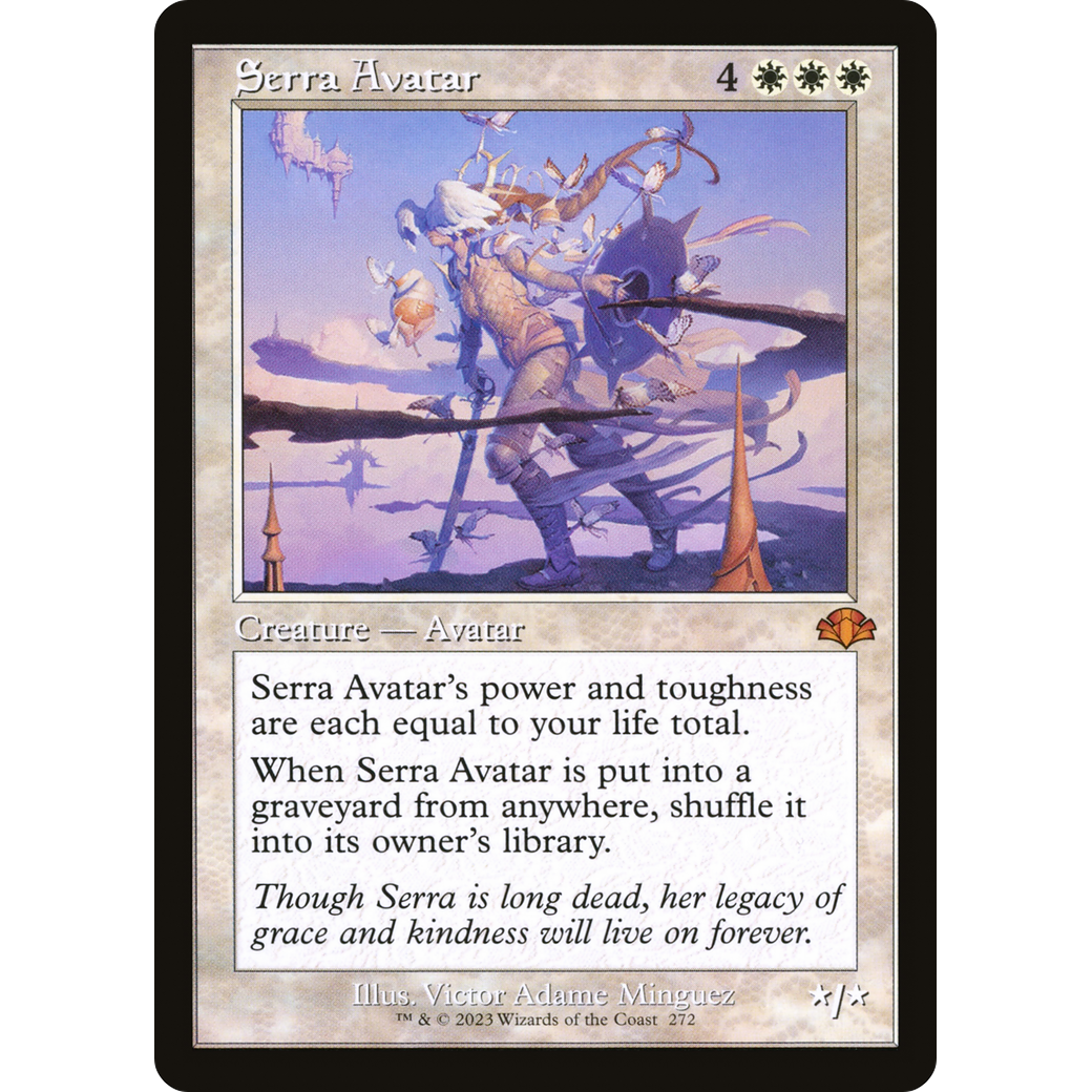 Serra Avatar (Retro Frame) (DMR-272) - Dominaria Remastered