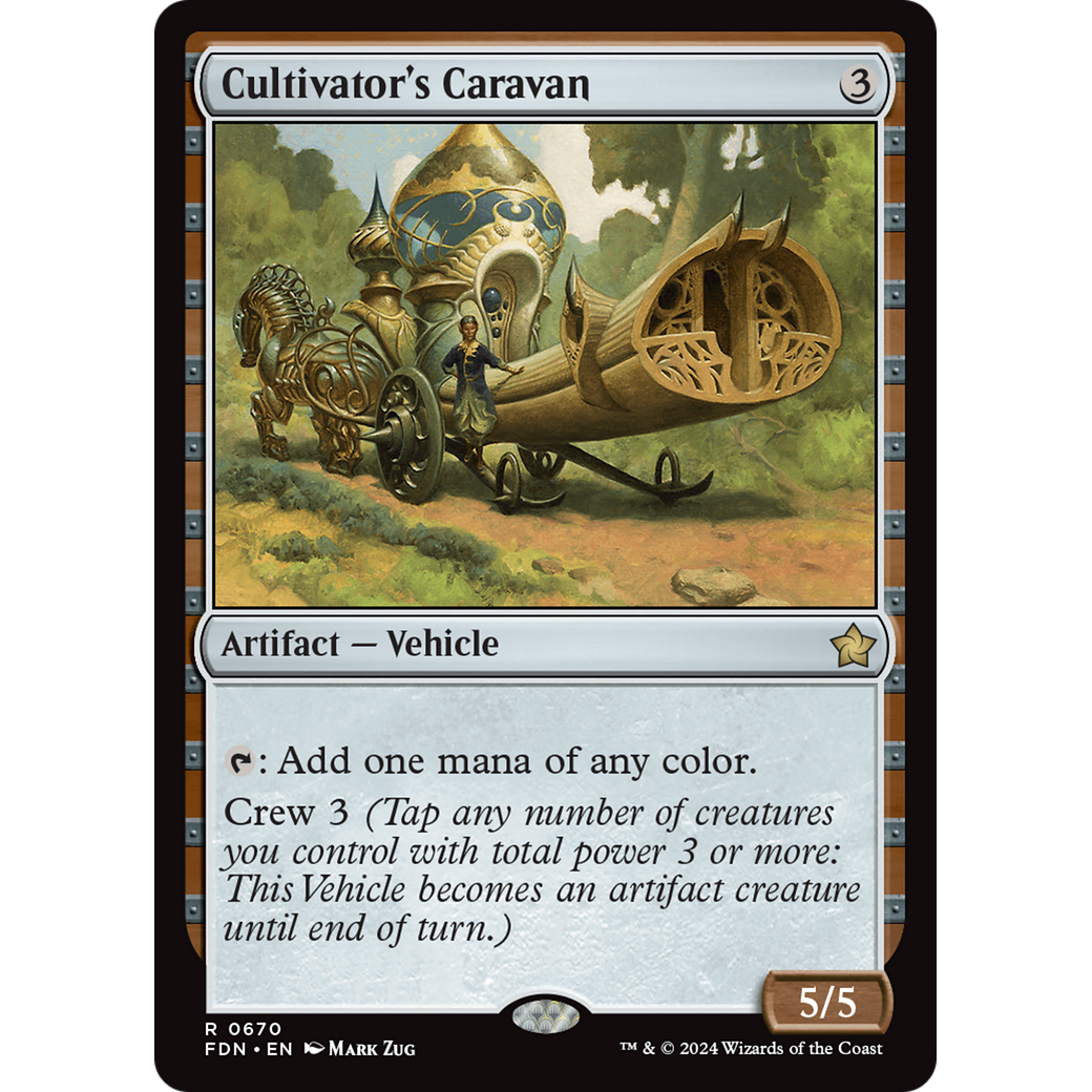 Cultivator's Caravan (FDN-670) - Foundations