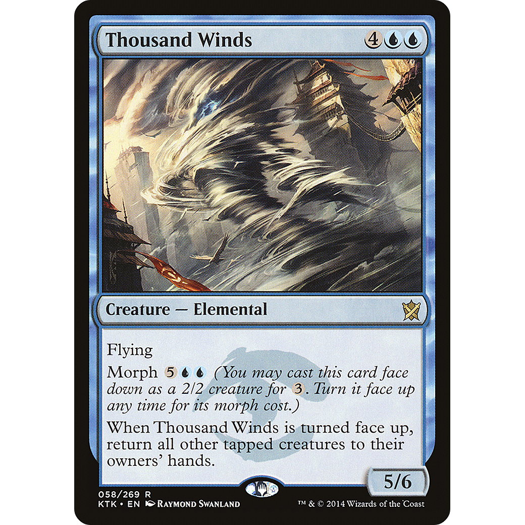 Thousand Winds (KTK-058) - Khans of Tarkir