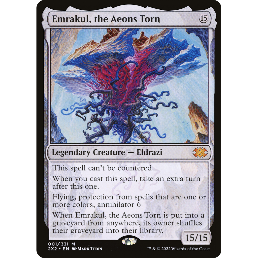 Emrakul, the Aeons Torn (2X2-001) - Double Masters 2022