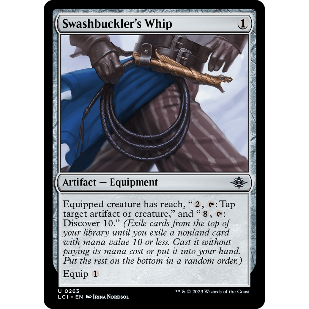 Swashbuckler's Whip (LCI-263) - The Lost Caverns of Ixalan Foil