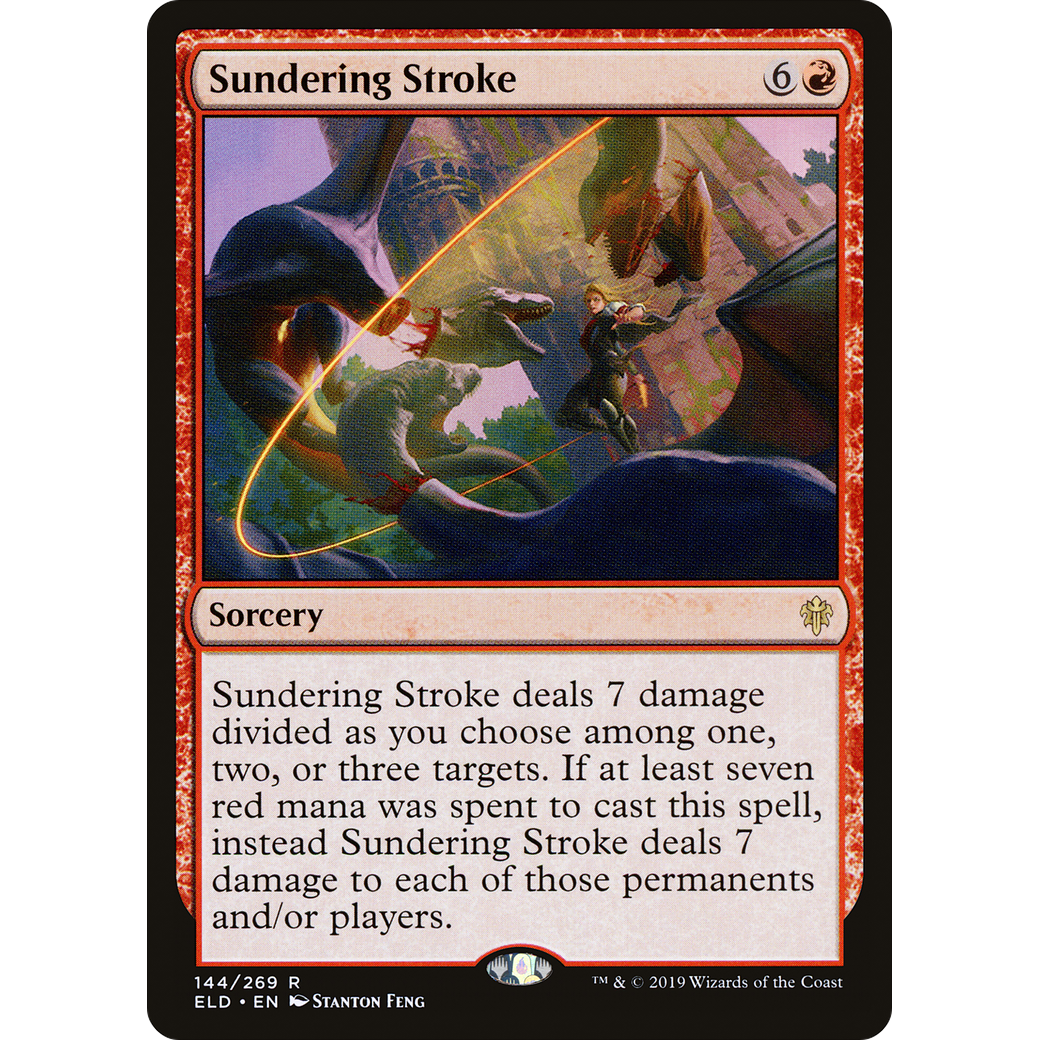 Sundering Stroke (ELD-144) - Throne of Eldraine Foil