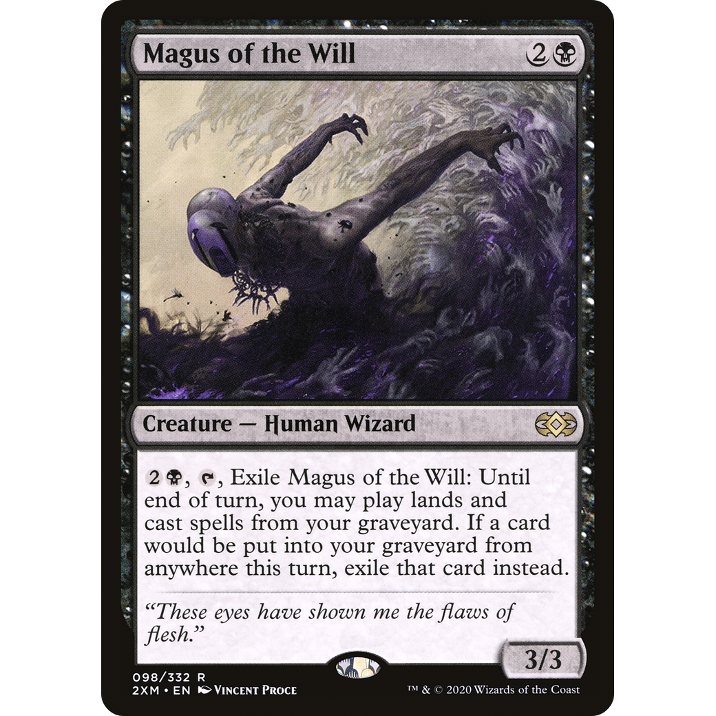 Magus of the Will (2XM-098) - Double Masters Foil