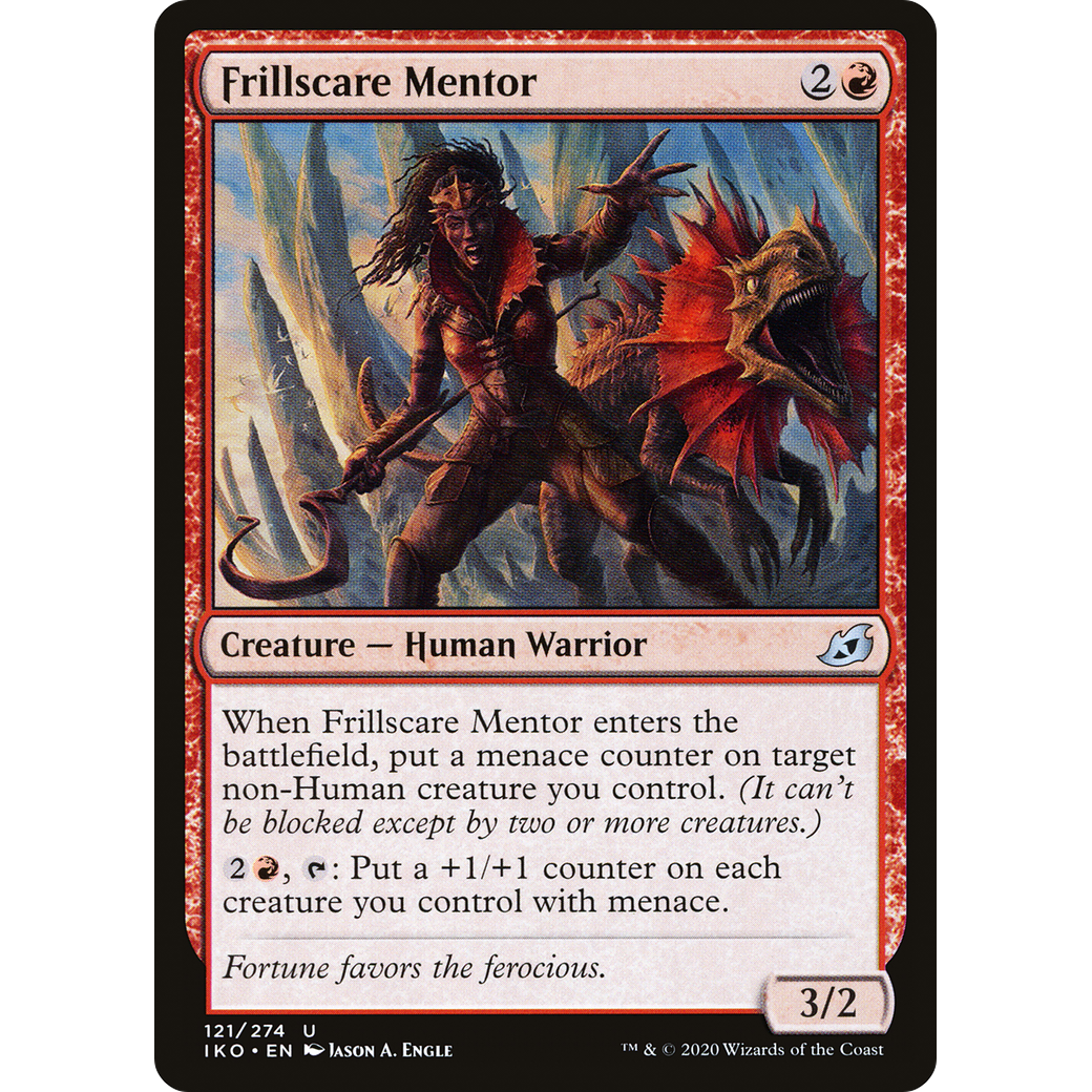 Frillscare Mentor (IKO-121) - Ikoria: Lair of Behemoths