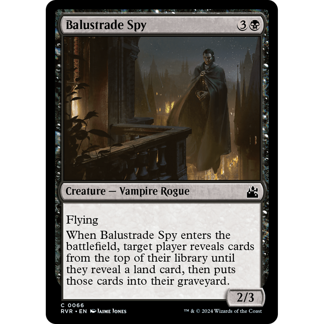 Balustrade Spy (RVR-066) - Ravnica Remastered Foil