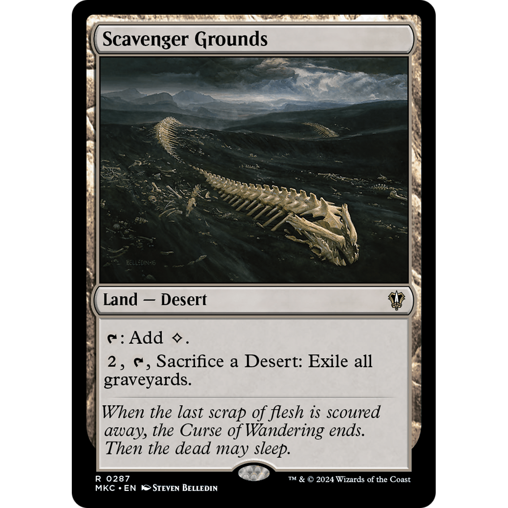 Scavenger Grounds (MKC-287) - Murders at Karlov Manor Commander