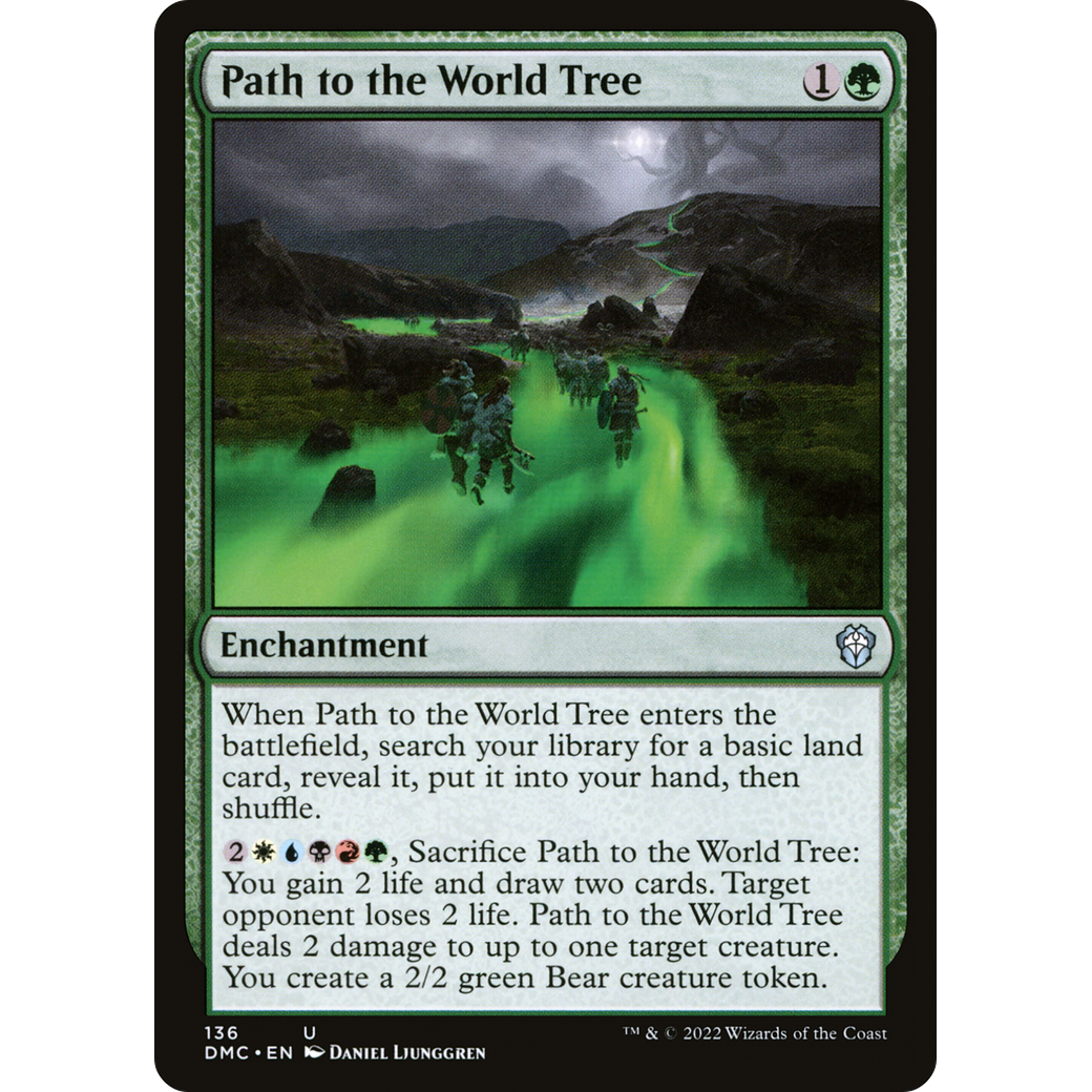 Path to the World Tree (DMC-136) - Dominaria United Commander