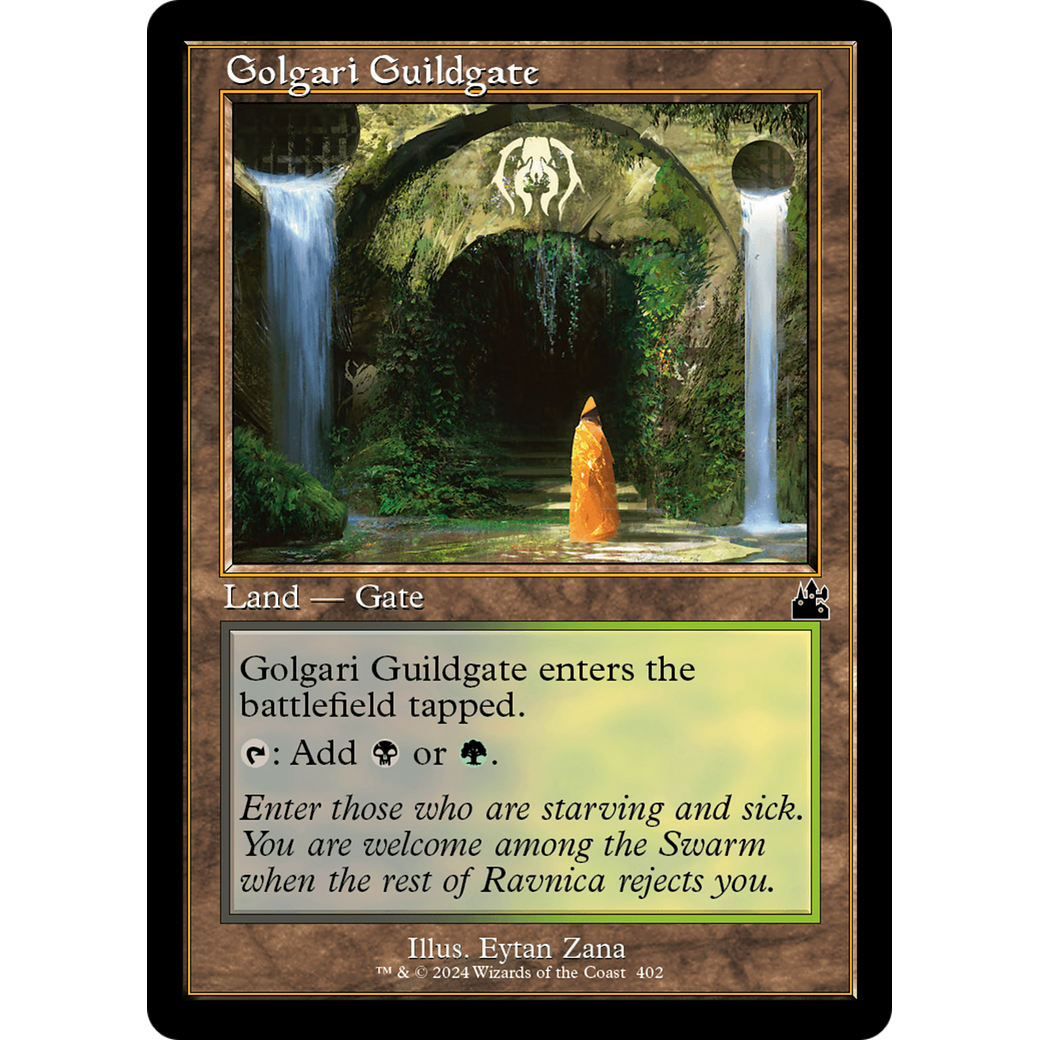 Golgari Guildgate (RVR-402) - Ravnica Remastered