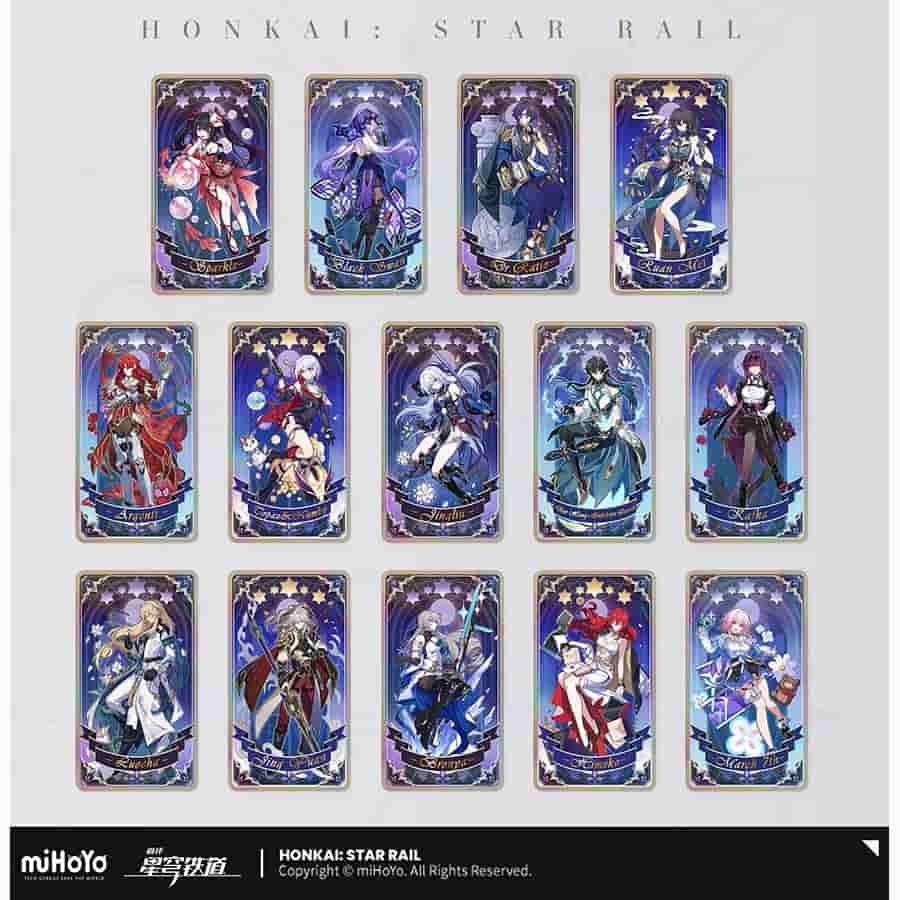 2024 Kakawow Holographic Tickets of Honkai Star Rail Box