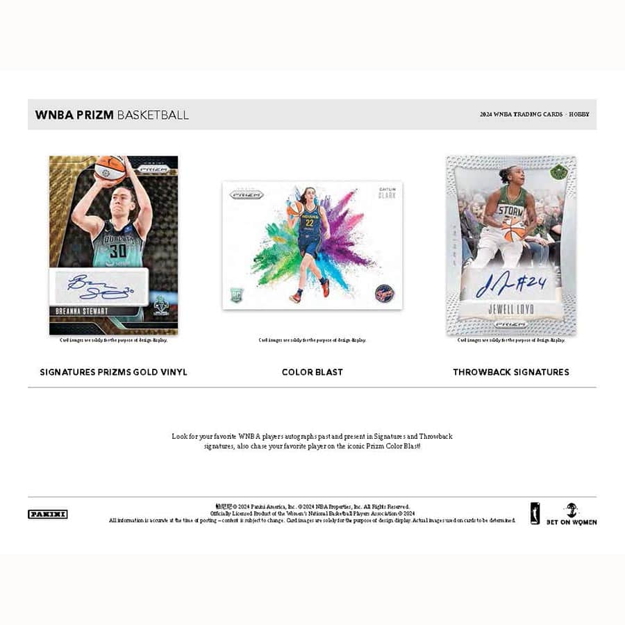 2024 Panini Prizm WNBA Basketball Hobby Box
