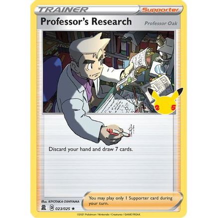 Professor's Research 23/25 - Celebrations Holofoil