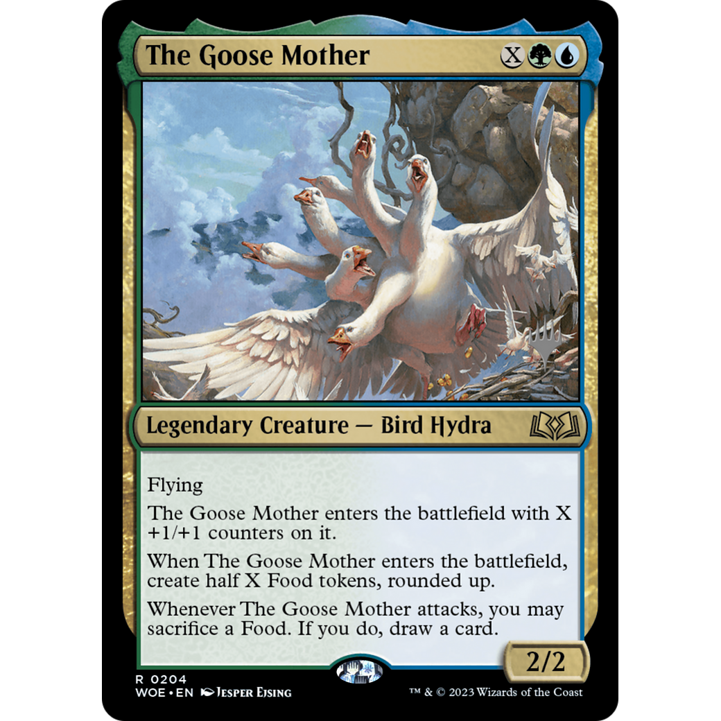 The Goose Mother (PPWOE-204P) - Wilds of Eldraine Promos