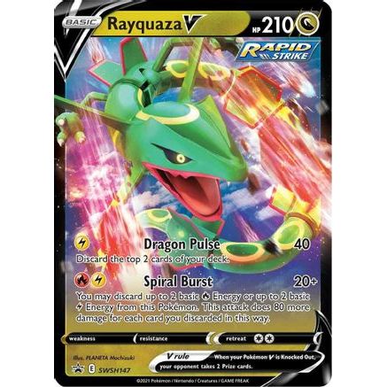 Rayquaza V - SWSH147 SWSH147/307 - SWSH Sword & Shield Promo Cards Holofoil