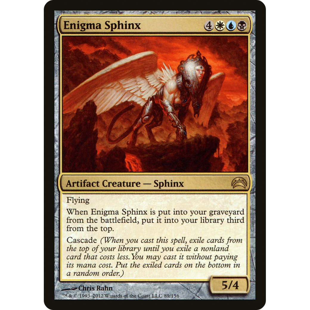 Enigma Sphinx (PC2-089) - Planechase 2012 Foil
