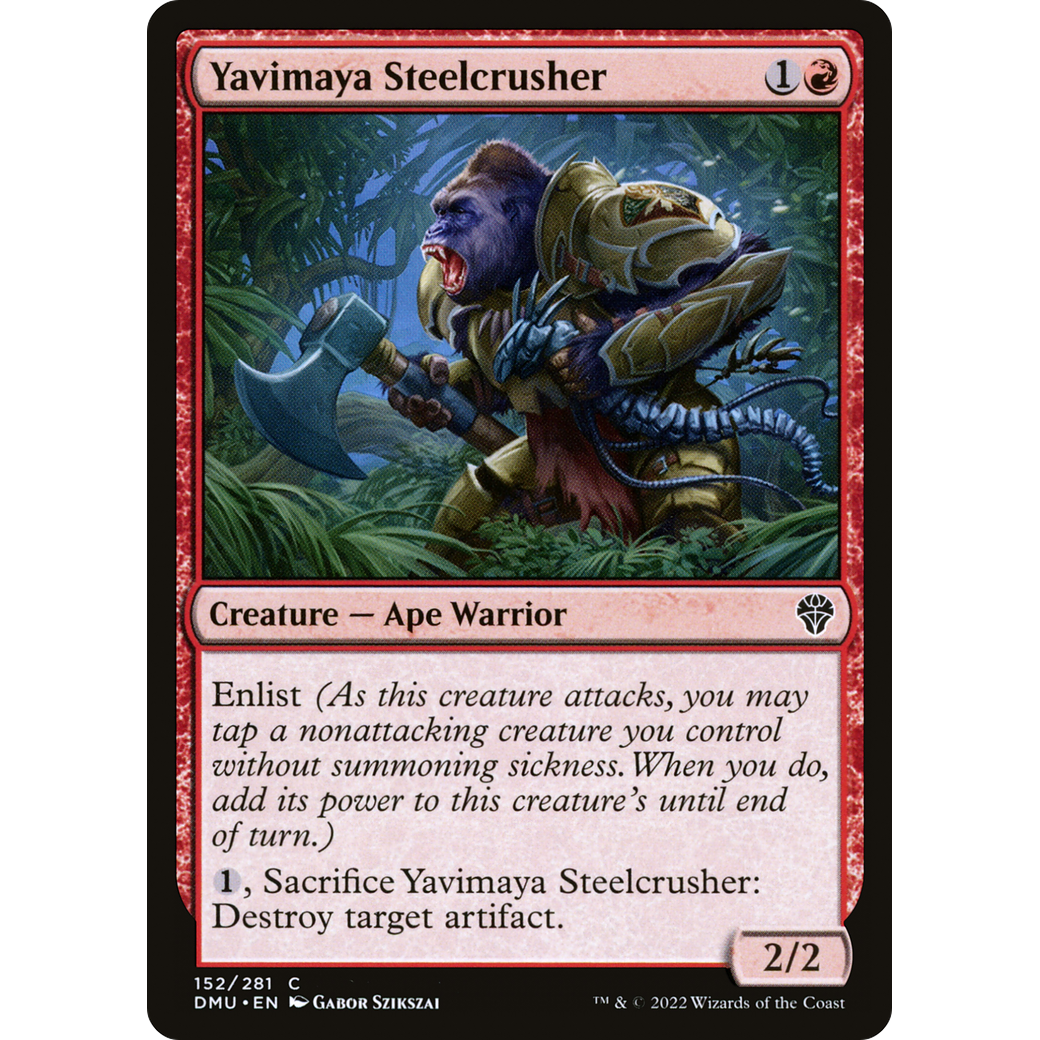Yavimaya Steelcrusher (DMU-152) - Dominaria United