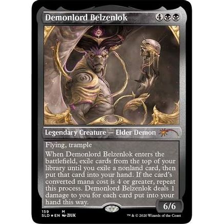 Demonlord Belzenlok (Foil Etched) (SLD-159) - Secret Lair Drop Series Foil
