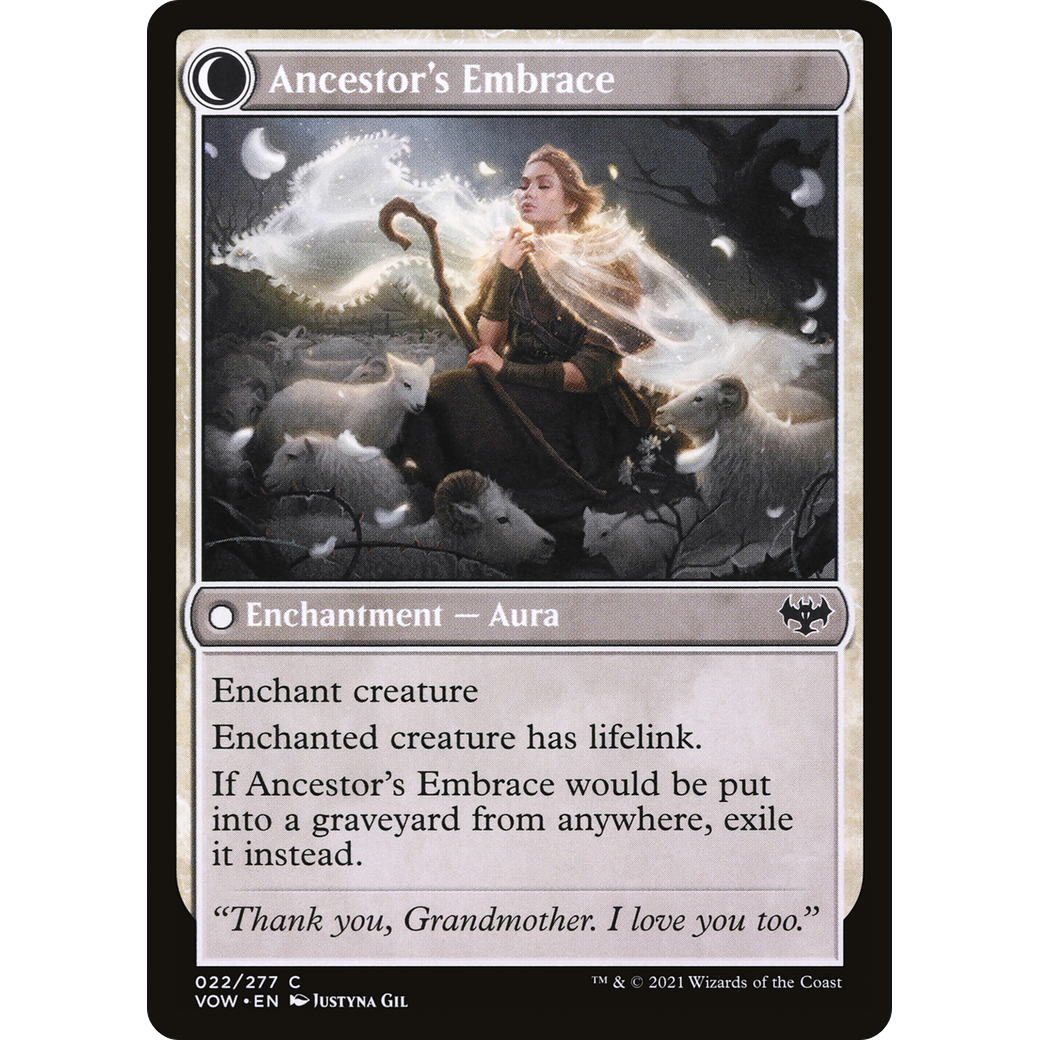 Kindly Ancestor (VOW-022) - Innistrad: Crimson Vow: (Double Faced Transform)