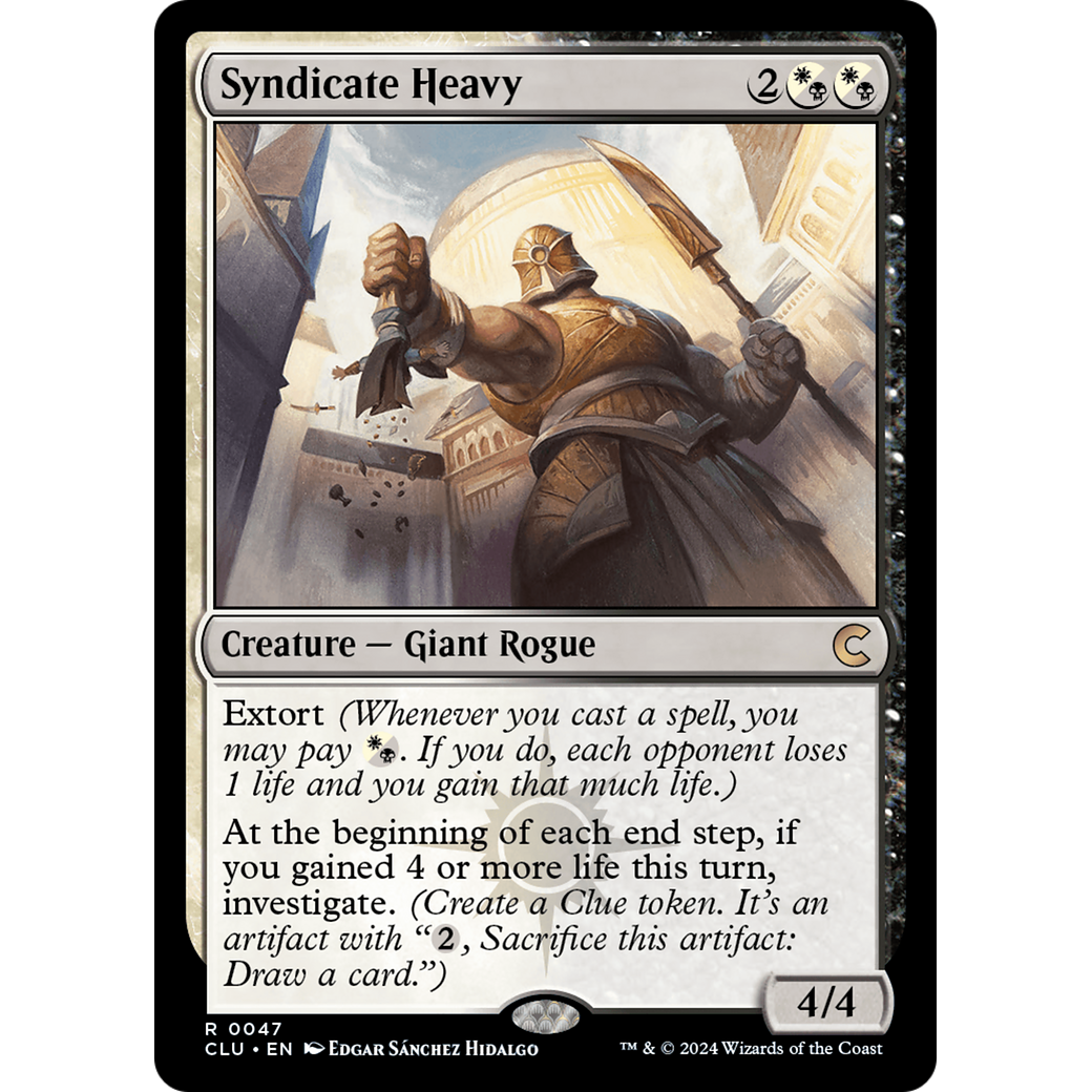 Syndicate Heavy (CLU-047) - Ravnica: Clue Edition