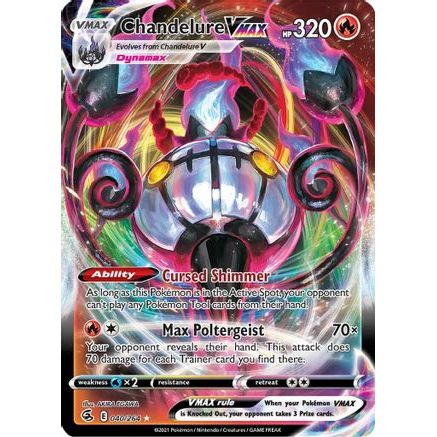 Chandelure VMAX 40/264 - SWSH08 Fusion Strike Holofoil
