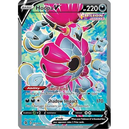 Hoopa V (Full Art) 253/264 - SWSH08 Fusion Strike Holofoil