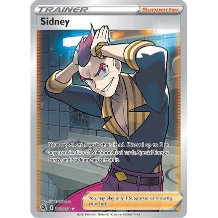 Sidney (Full Art) 264/264 - SWSH08 Fusion Strike Holofoil