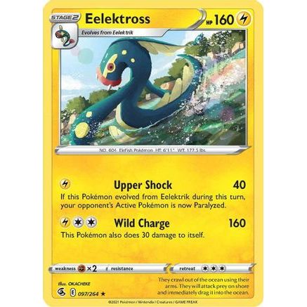 Eelektross 97/264 - SWSH08 Fusion Strike Reverse Holofoil