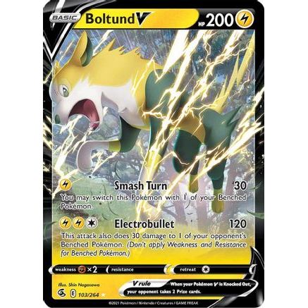Boltund V 103/264 - SWSH08 Fusion Strike Holofoil