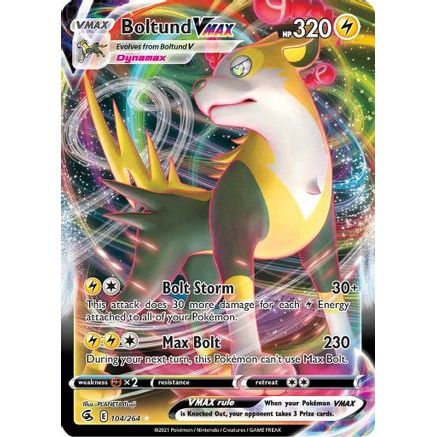 Boltund VMAX 104/264 - SWSH08 Fusion Strike Holofoil