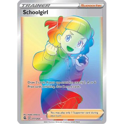 Schoolgirl (Secret) 277/264 - SWSH08 Fusion Strike Holofoil
