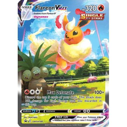 Flareon VMAX - SWSH180 SWSH180/307 - SWSH Sword & Shield Promo Cards Holofoil