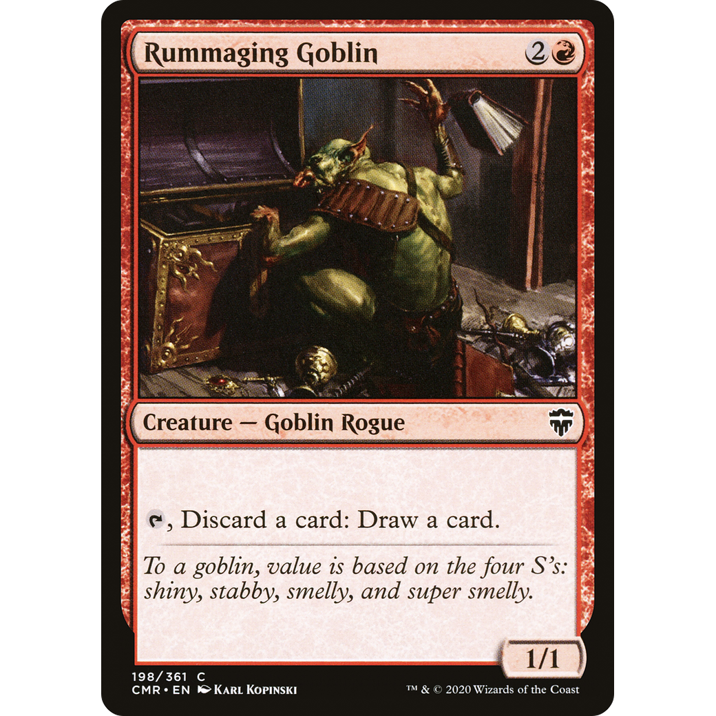 Rummaging Goblin (CMR-198) - Commander Legends