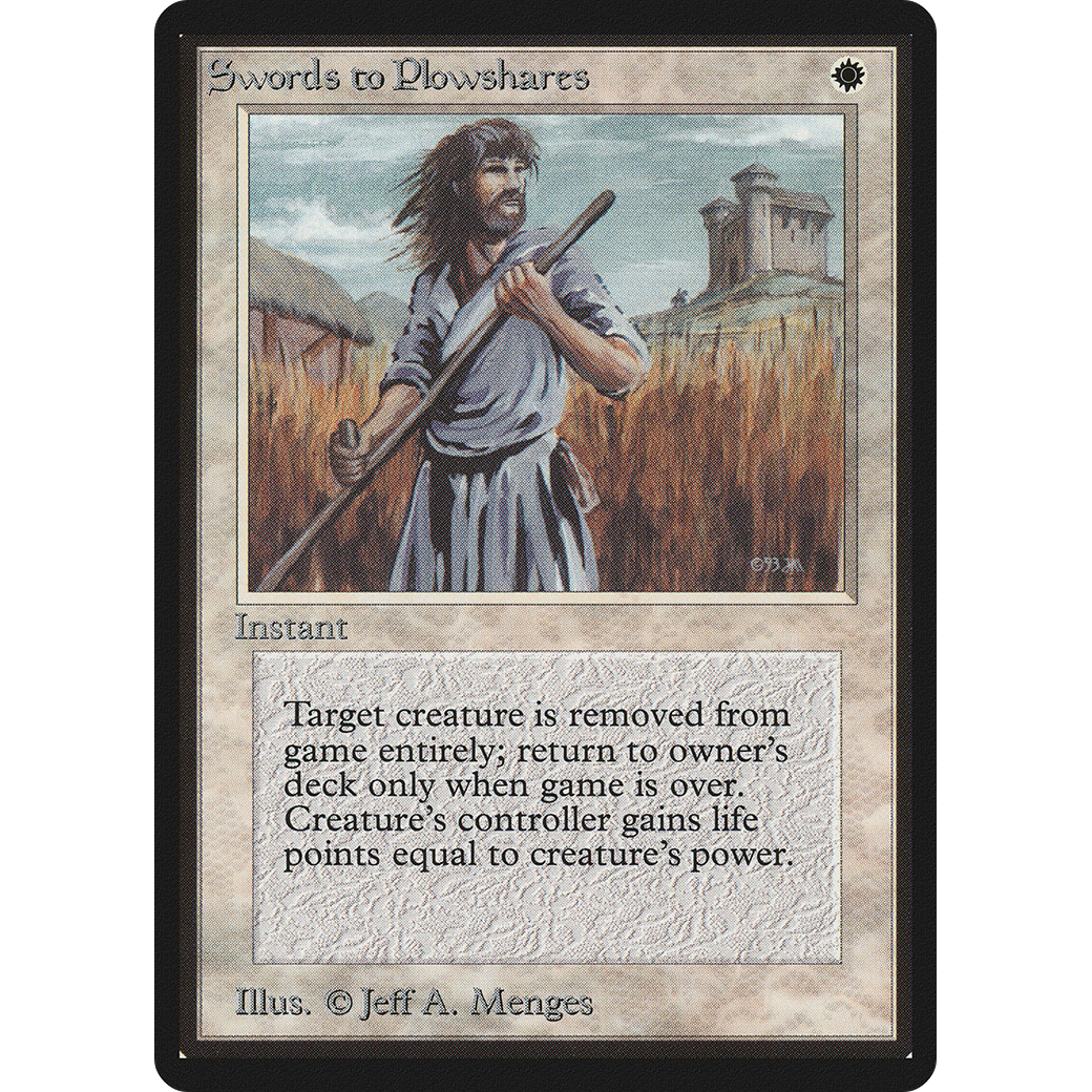 Swords to Plowshares (LEB-) - Limited Edition Beta