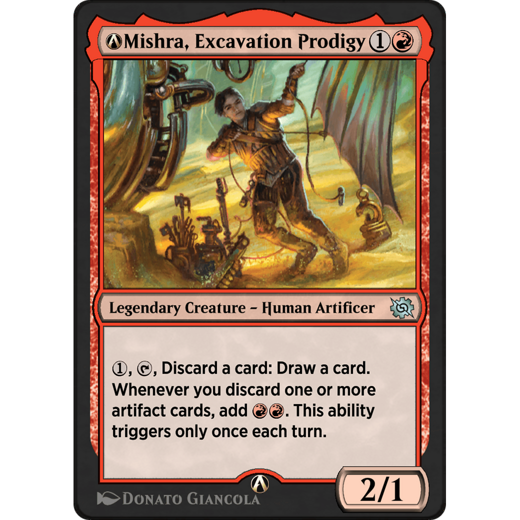 A-Mishra, Excavation Prodigy (BRO-A-140) - The Brothers' War