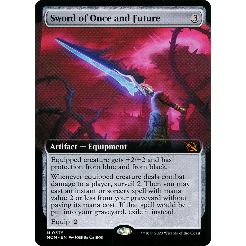 Sword of Once and Future (MOM-375) - March of the Machine: (Extended Art)