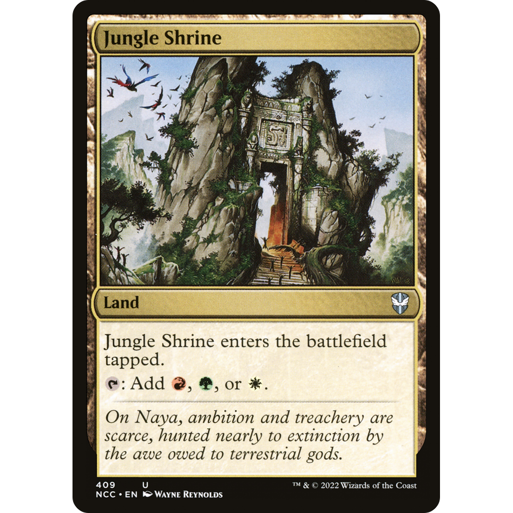 Jungle Shrine (NCC-409) - New Capenna Commander