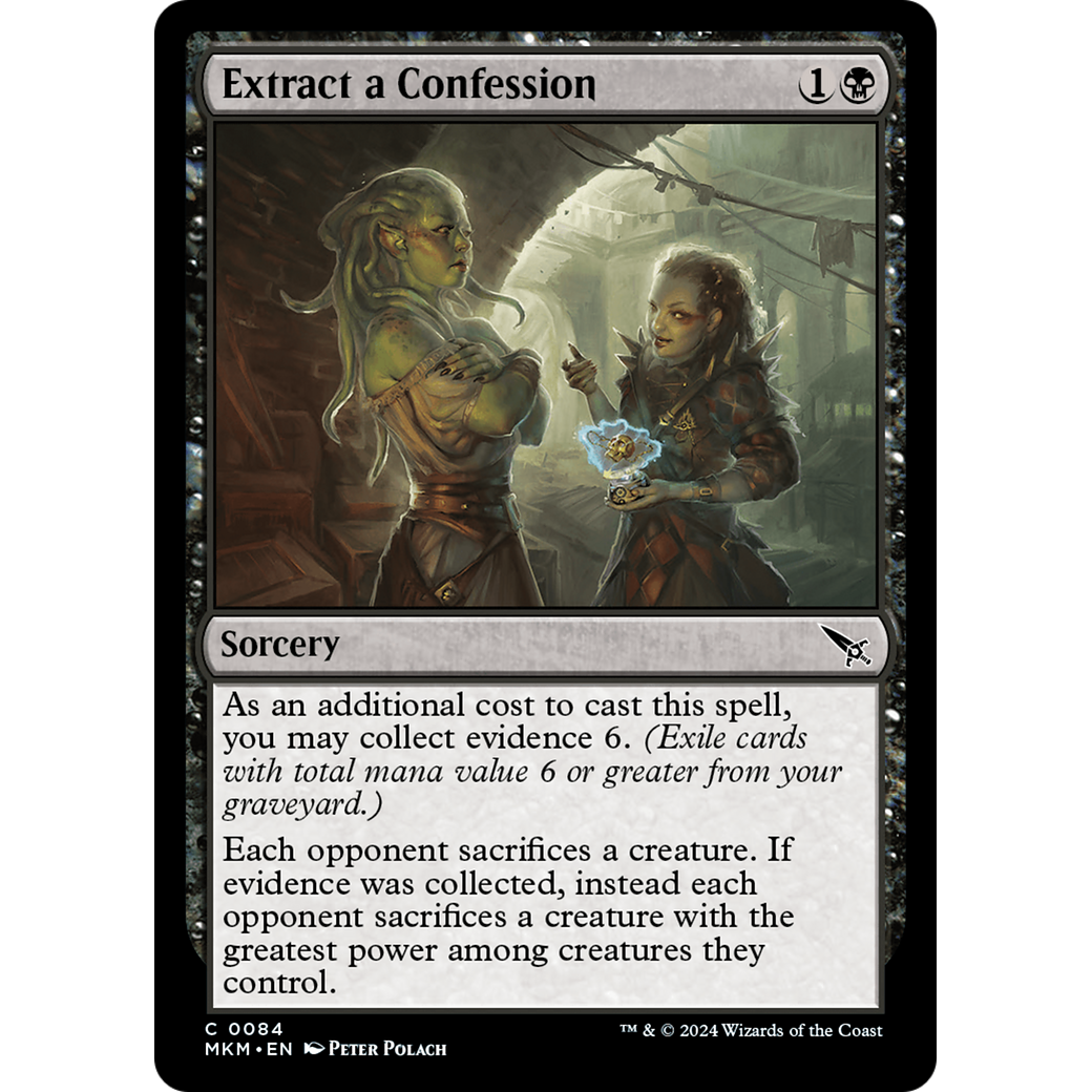 Extract a Confession (MKM-084) - Murders at Karlov Manor Foil