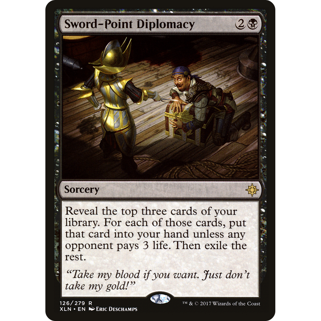 Sword-Point Diplomacy (XLN-126) - Ixalan