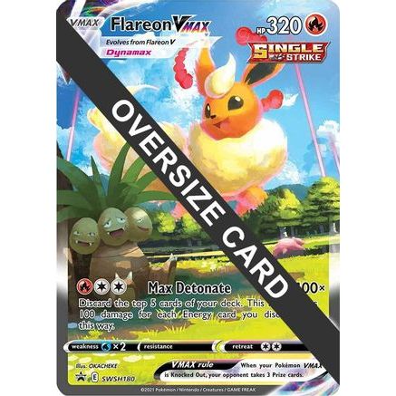 Flareon VMAX - SWSH180 SWSH180 - Jumbo Cards Holofoil