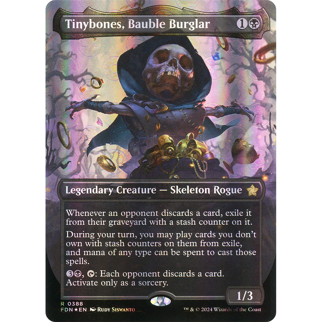 Tinybones, Bauble Burglar (FDN-388) - Foundations (Borderless) Foil