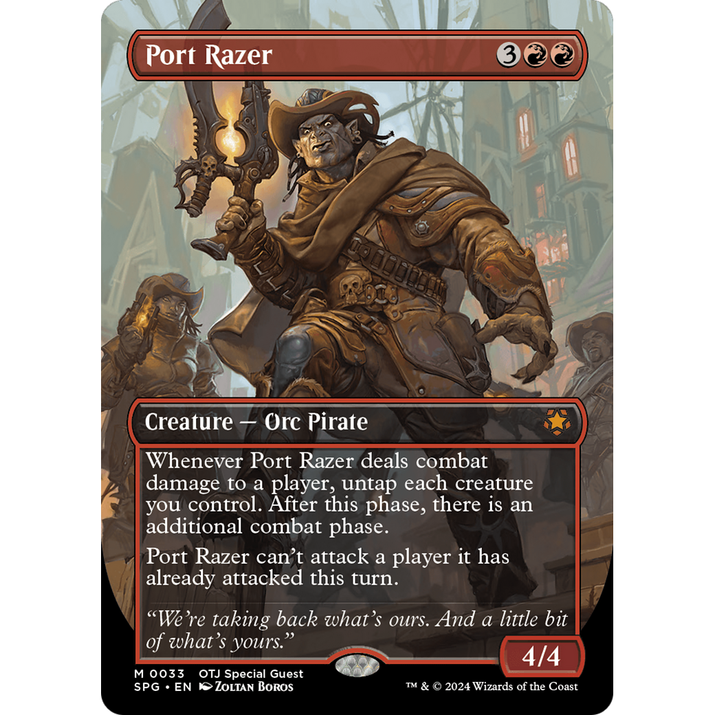 Port Razer (Borderless) (SPG-033) - Special Guests (Borderless)