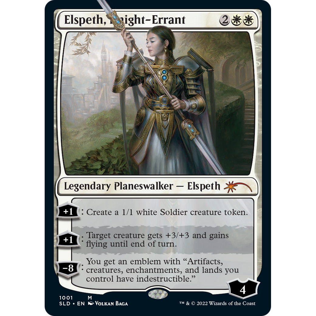 Elspeth, Knight-Errant (SLD-1001) - Secret Lair Drop