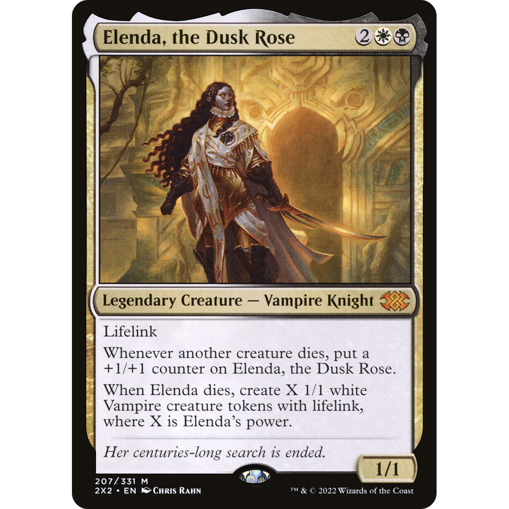 Elenda, the Dusk Rose (2X2-207) - Double Masters 2022
