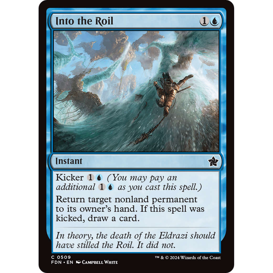 Into the Roil (FDN-509) - Foundations