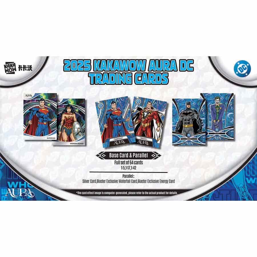 2025 Aura DC Blaster Edition Trading Cards