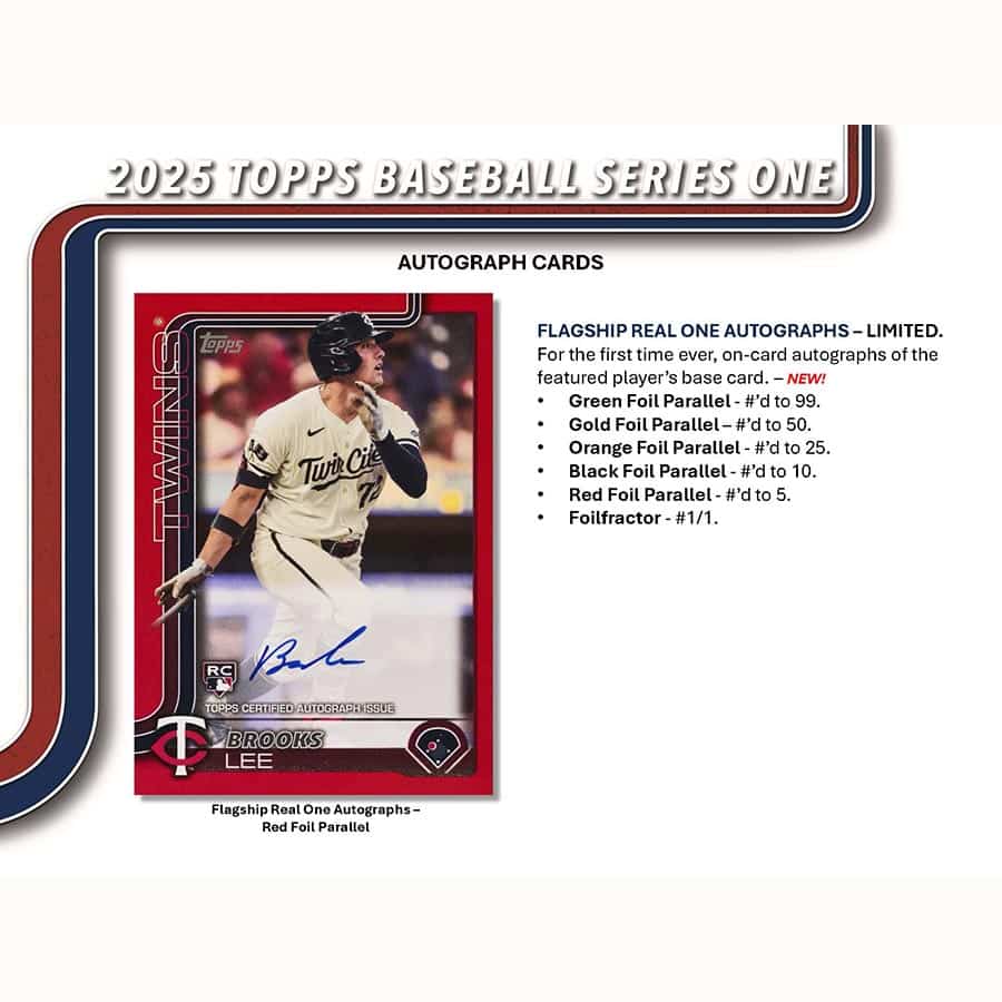 Topps 2025 Series 1 Baseball Hobby Breaker