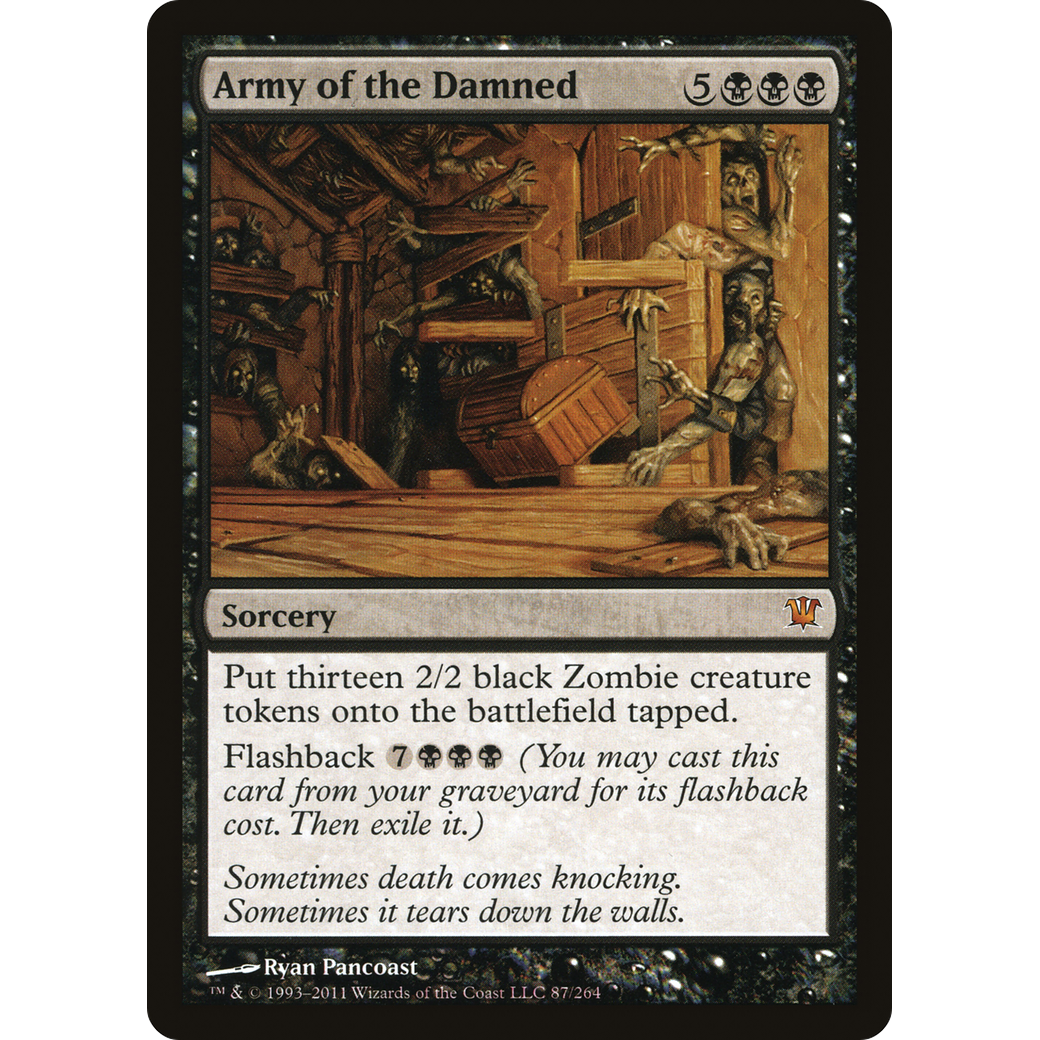 Army of the Damned (ISD-087) - Innistrad Foil